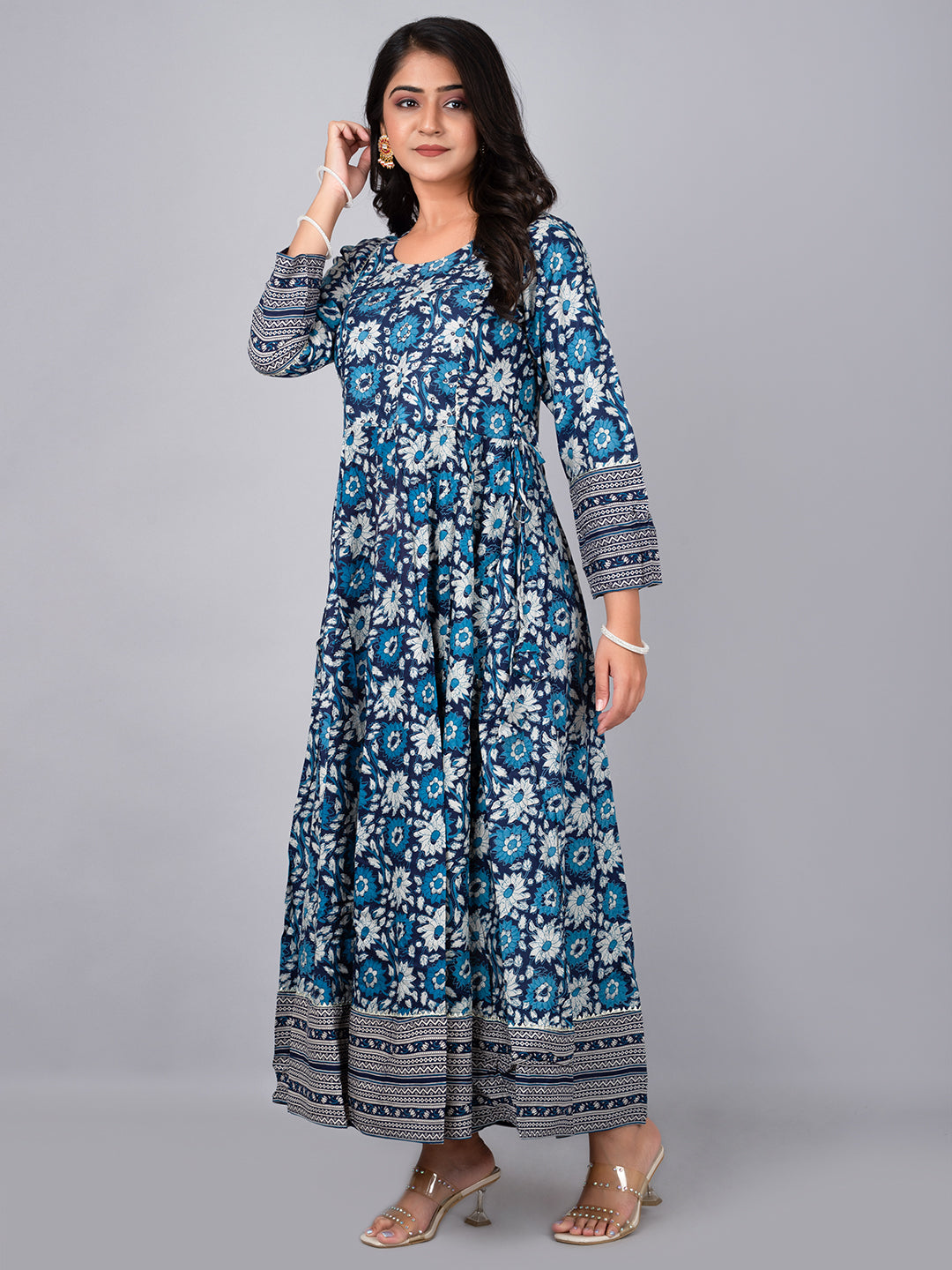 Traditional Anarkali Gown