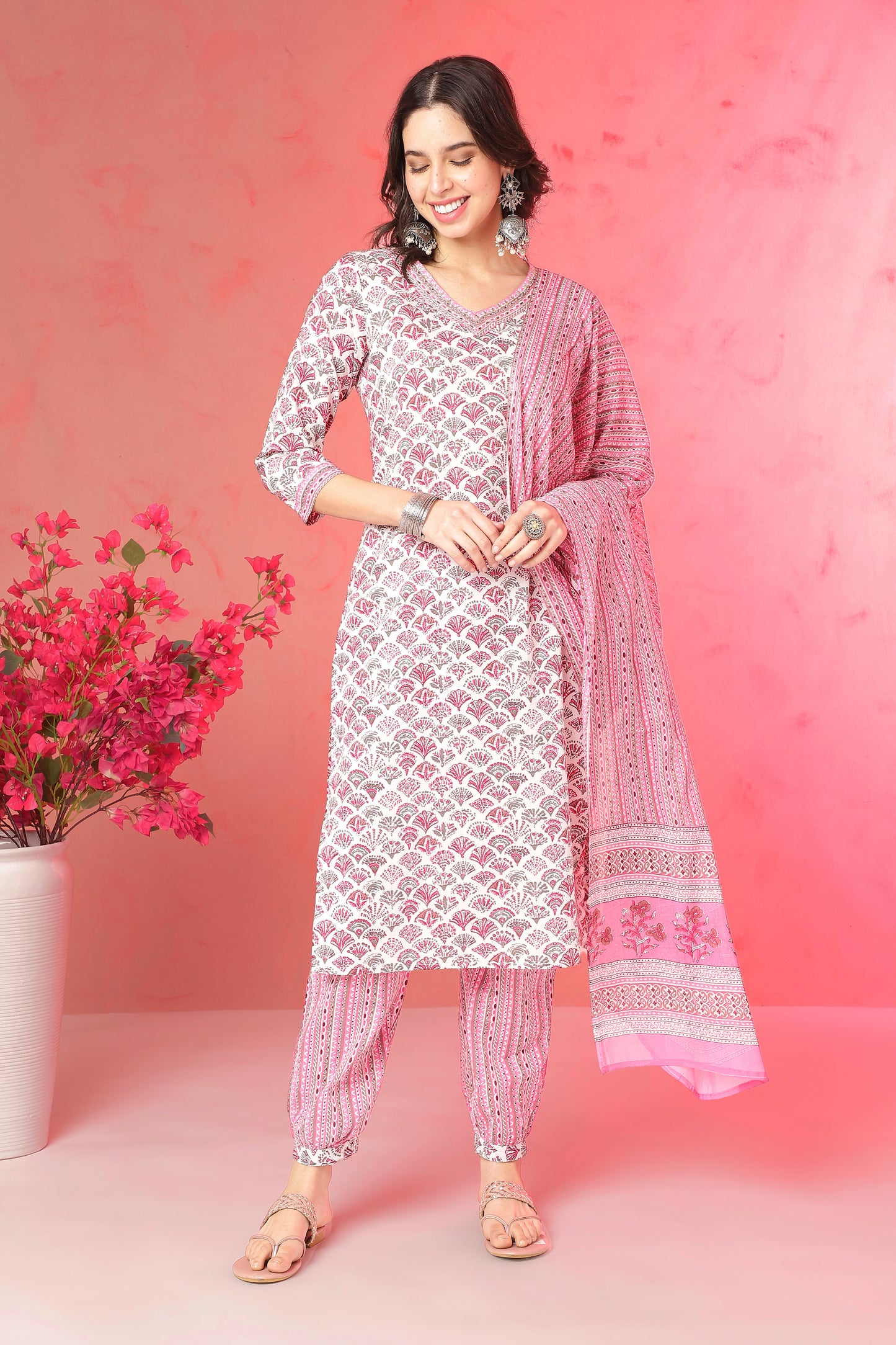 Designer Kurta Pant Dupatta set