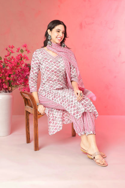 Designer Kurta Pant Dupatta set