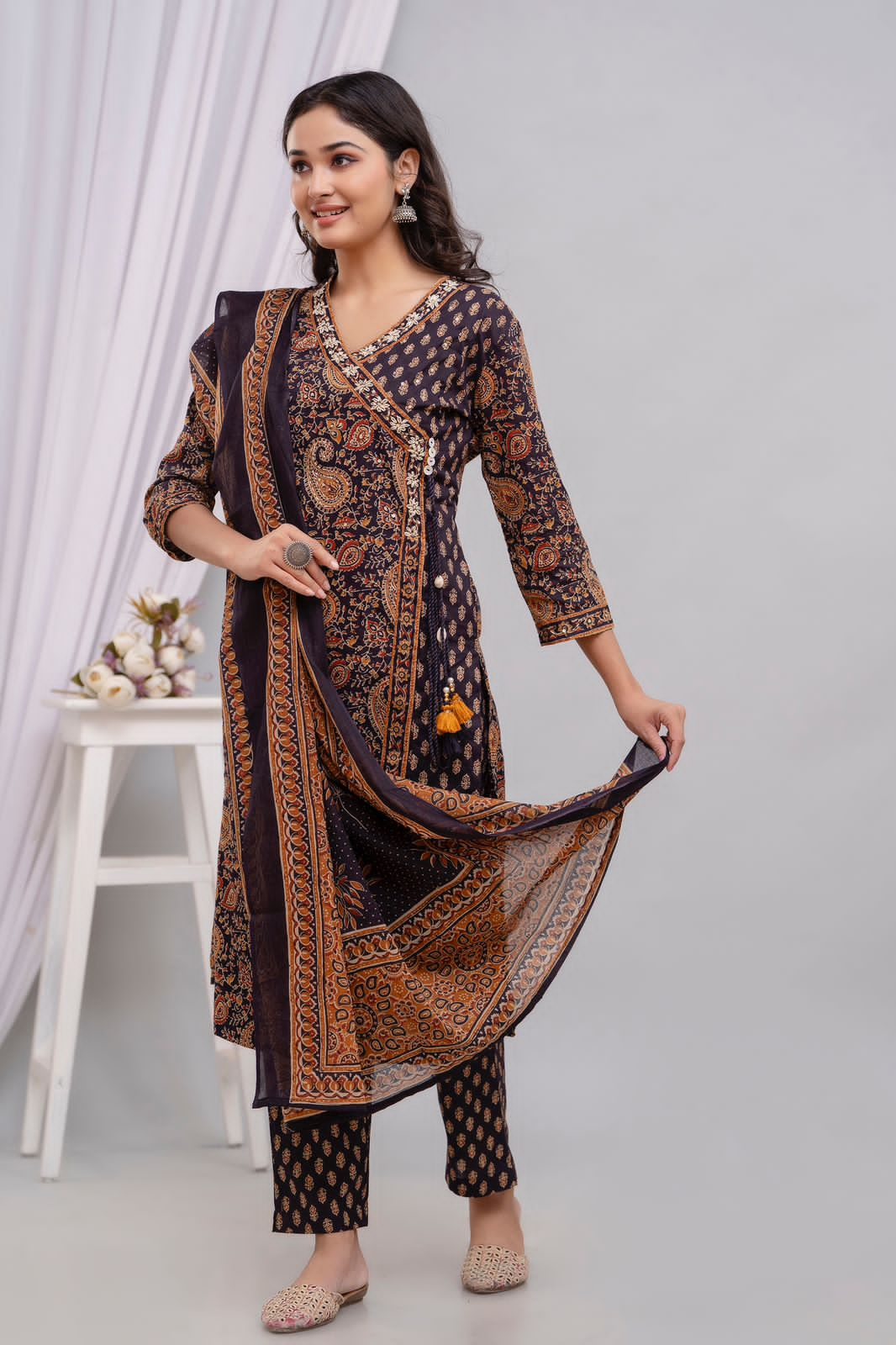 Designer Kurta Pant Dupatta set